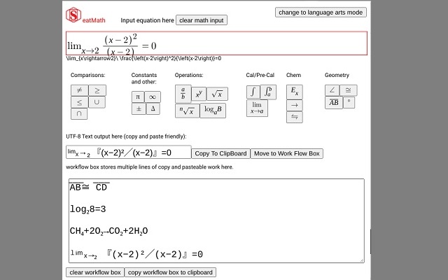 SeatMath: Forms-Friendly Equation Editor截图3