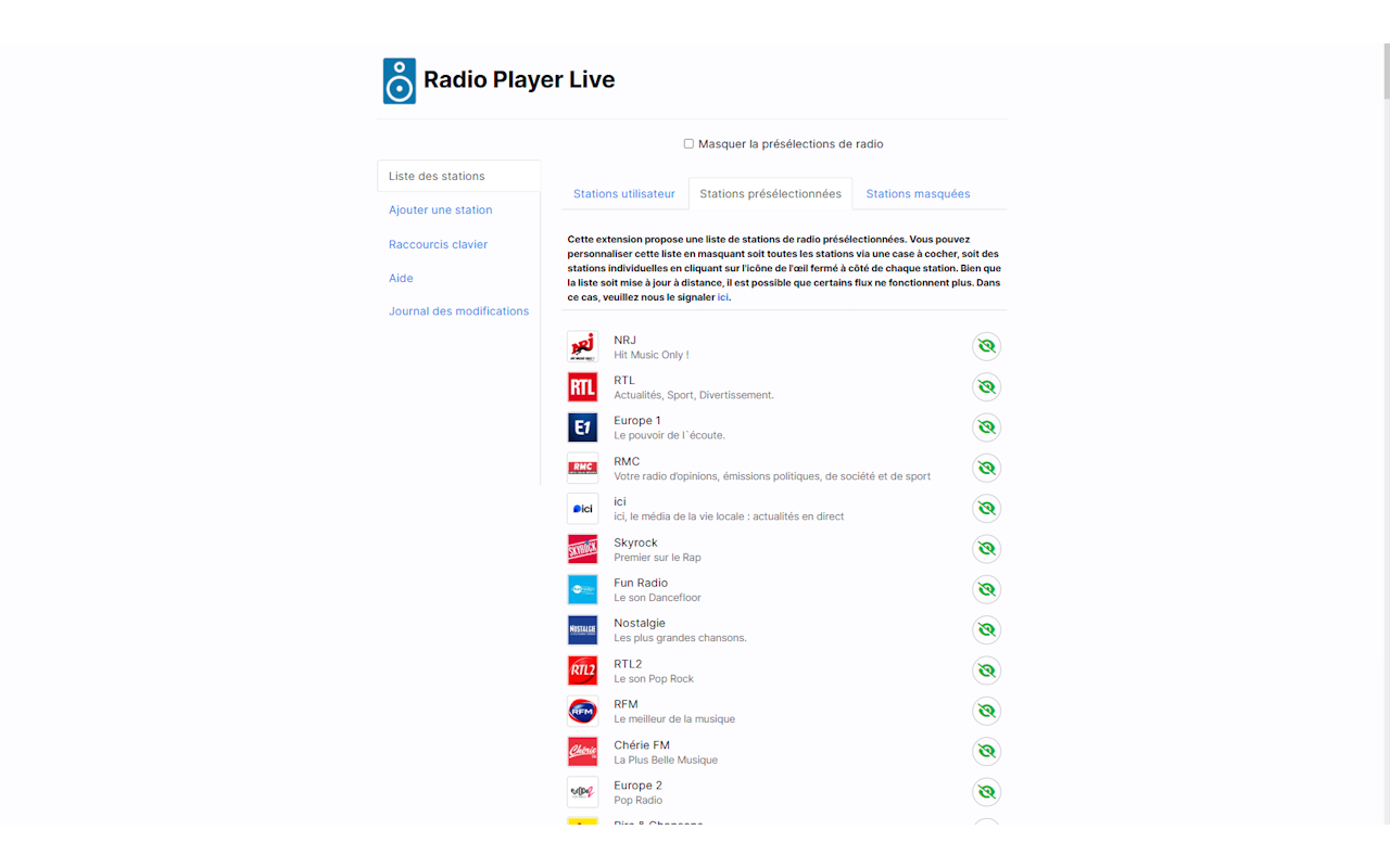 Radio Player Live截图3