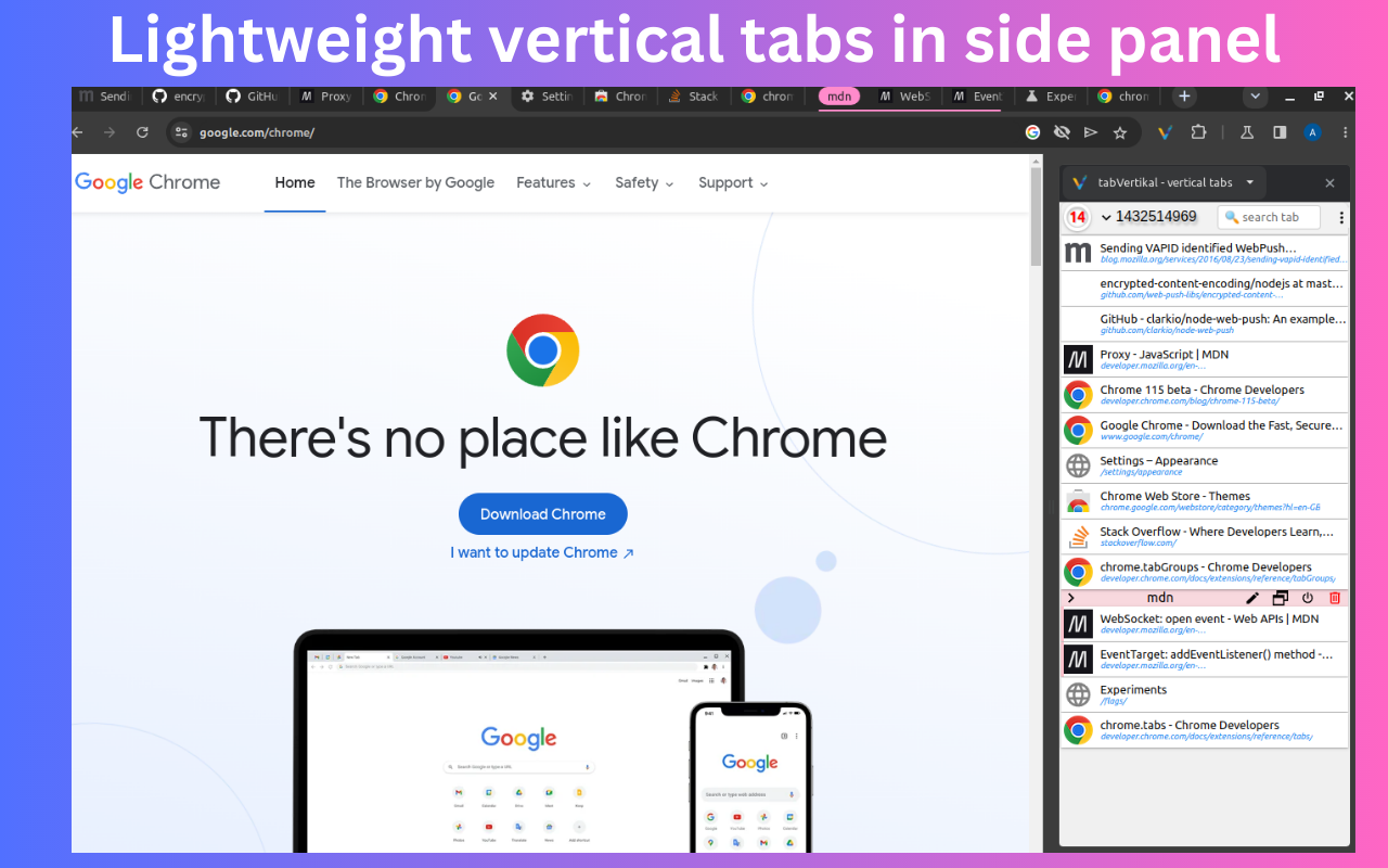 tabVertikal - 垂直选项卡截图3