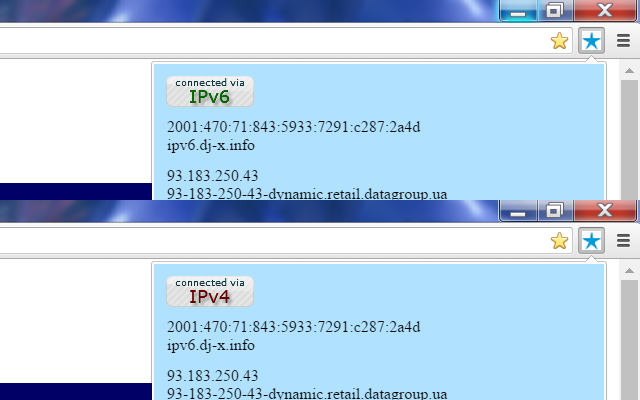 IPv6 IPv4 R-DNS截图1