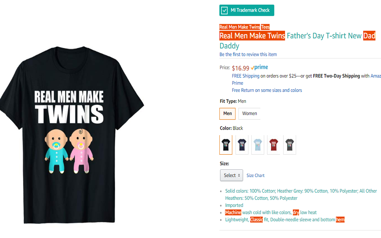 Merch by Amazon Trademark Protection截图3