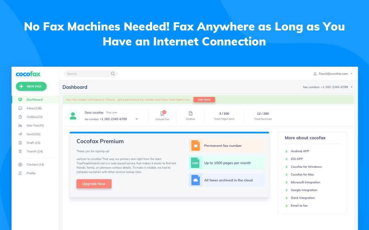 CocoFax-发送和接收传真(免费试用)截图5