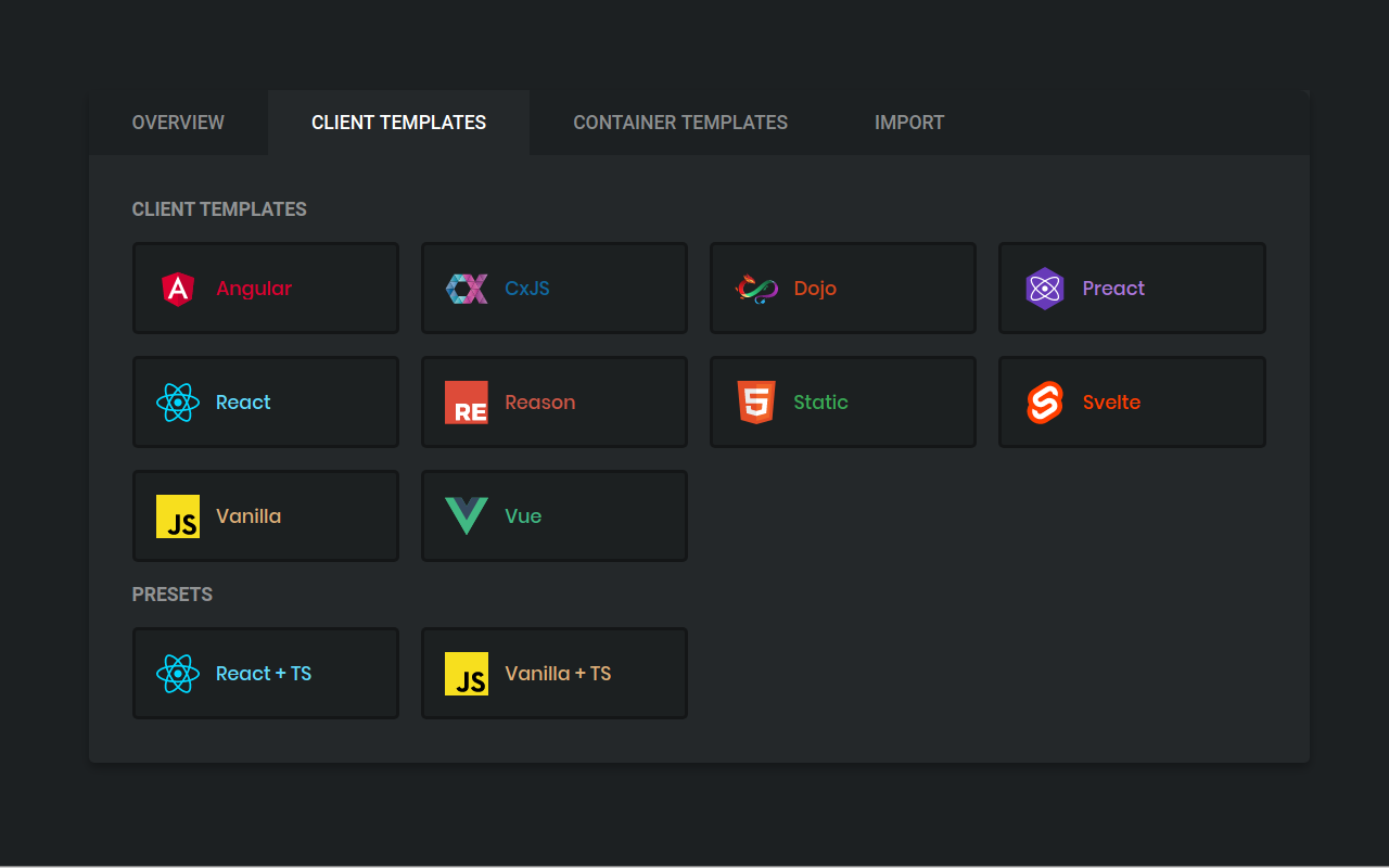 CodeSandbox截图1
