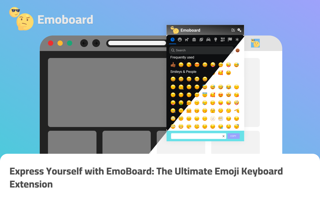 Emoboard Emoji Keyboard截图1