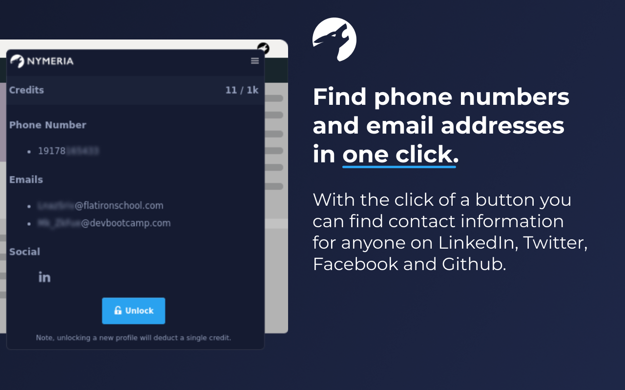 Phone and Email Finder by Nymeria截图3