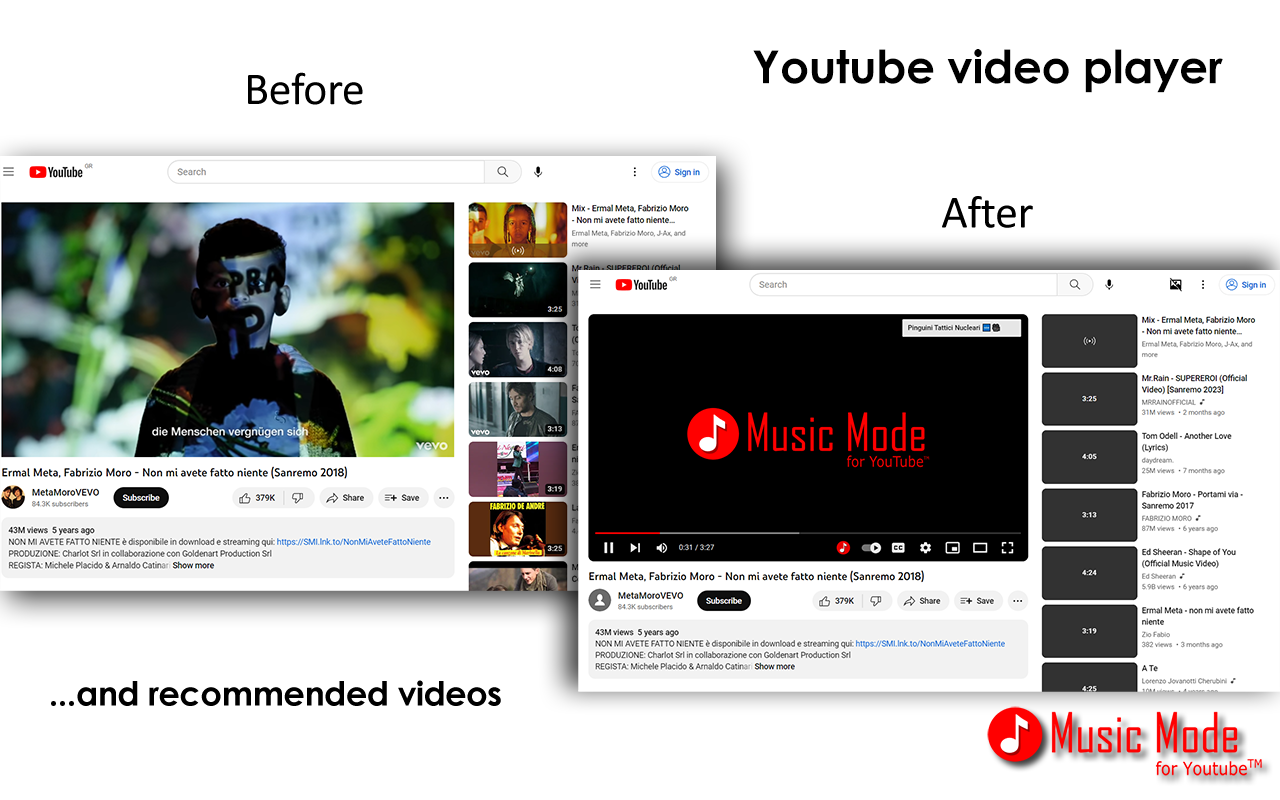 Music Mode for YouTube™截图3