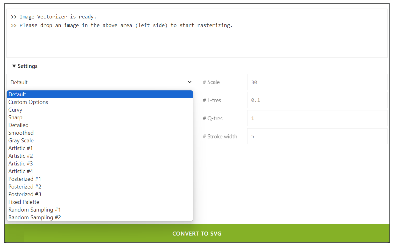 Image Vectorizer (Convert to SVG)截图1