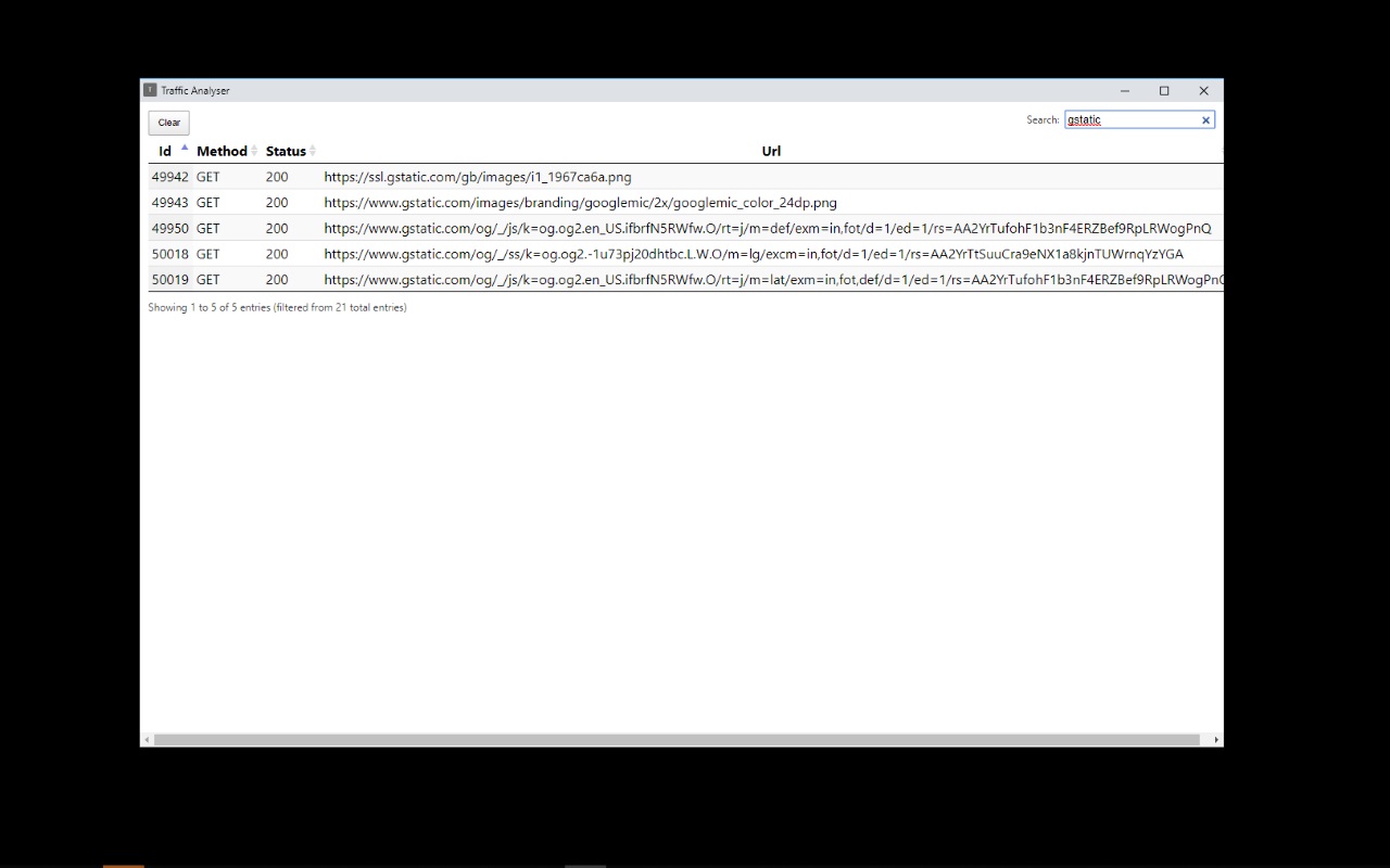 Traffic Analyser截图1