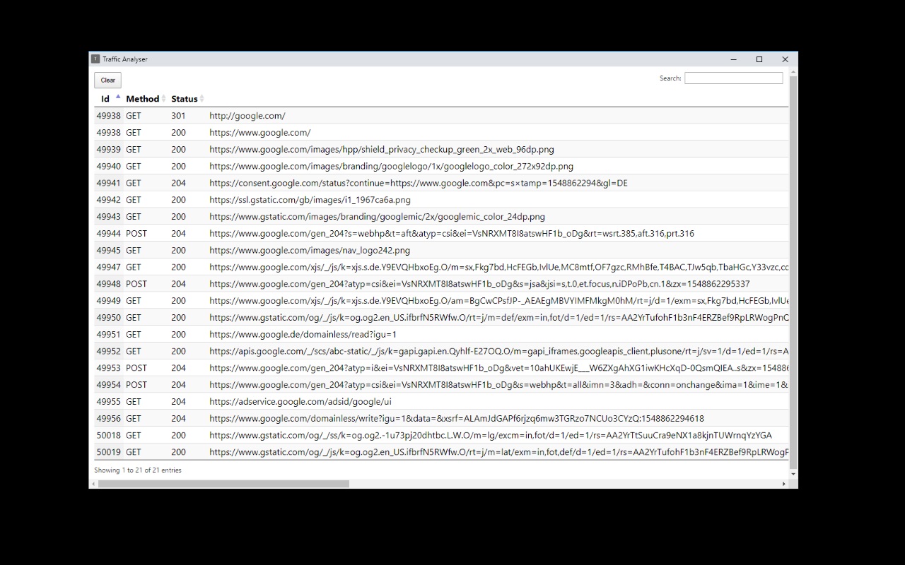 Traffic Analyser截图3