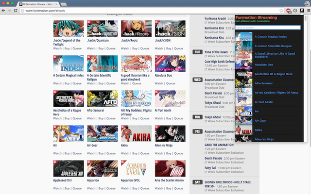 Funimation Streaming截图1