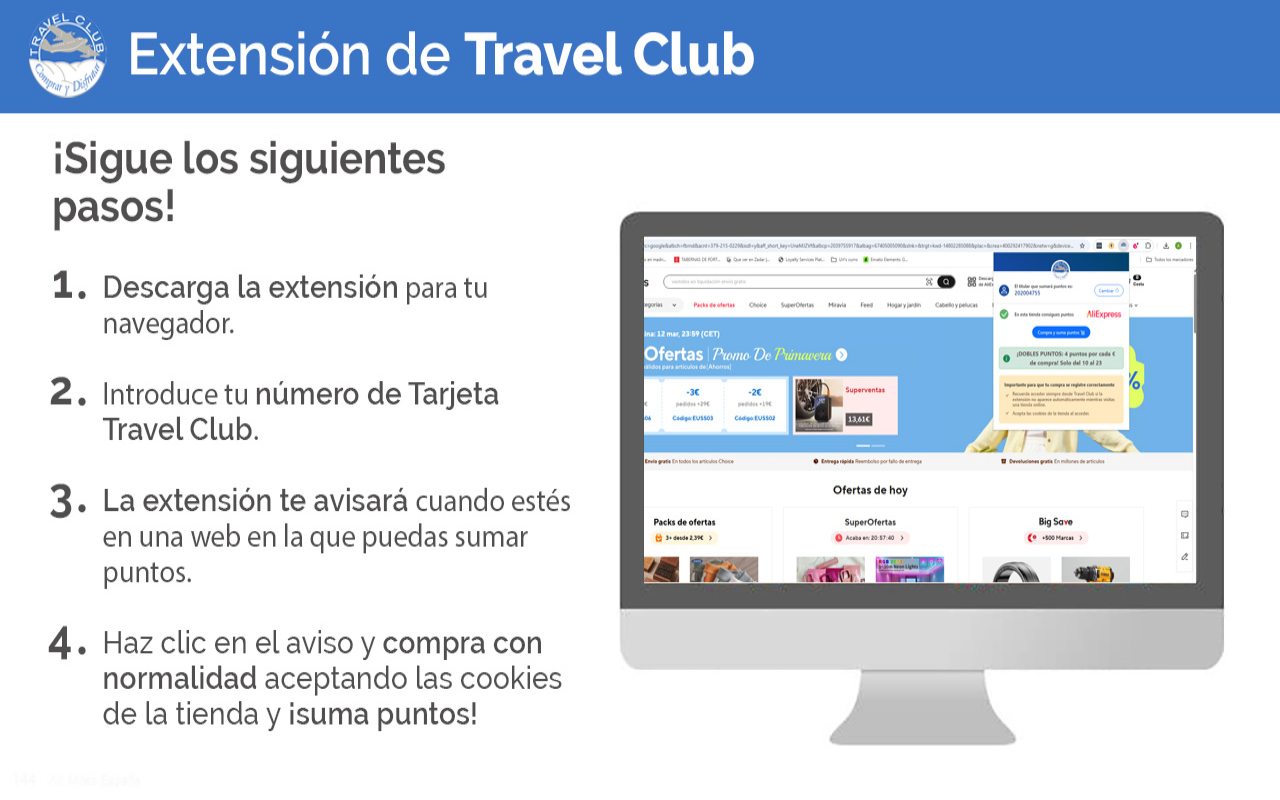 Compras online Travel Club截图3
