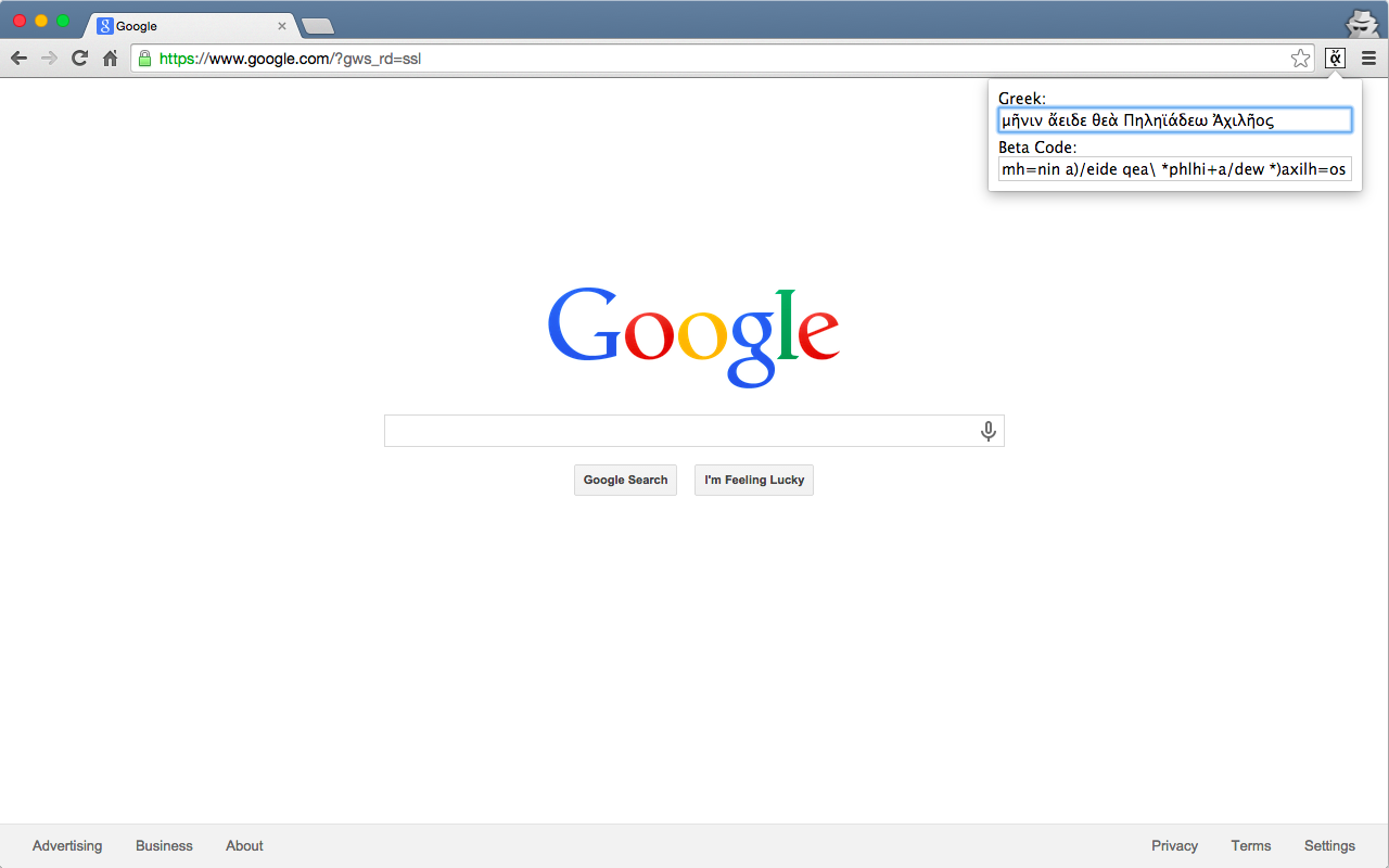 Greek Beta Code Converter截图1