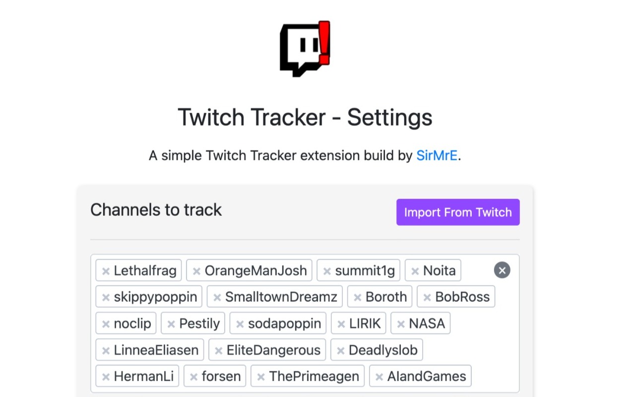 Twitch Tracker截图1