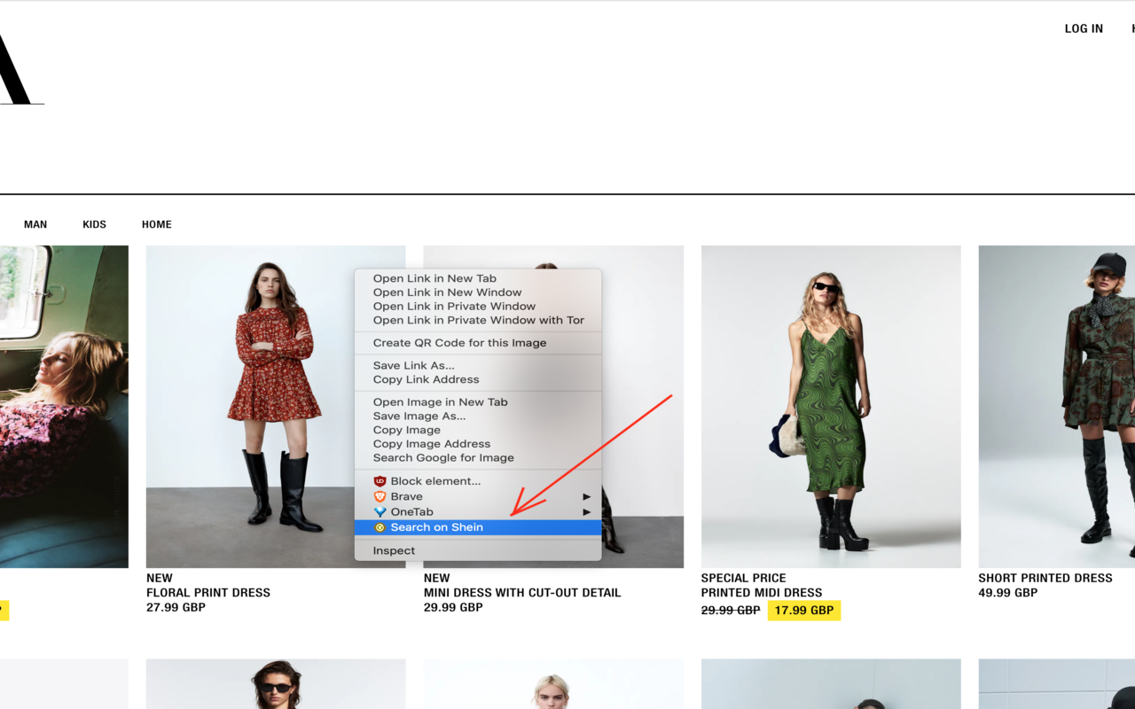 Search Shein by image截图1