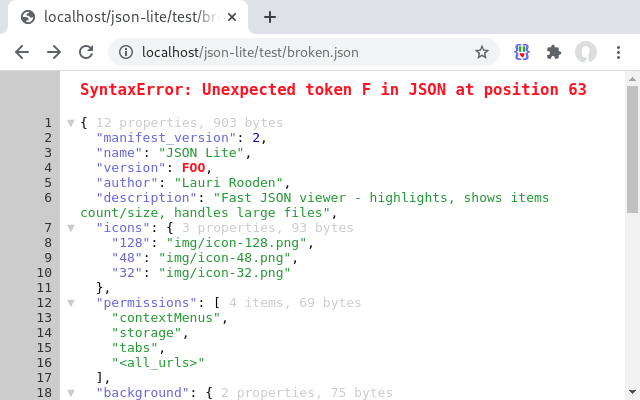 JSON Lite截图1