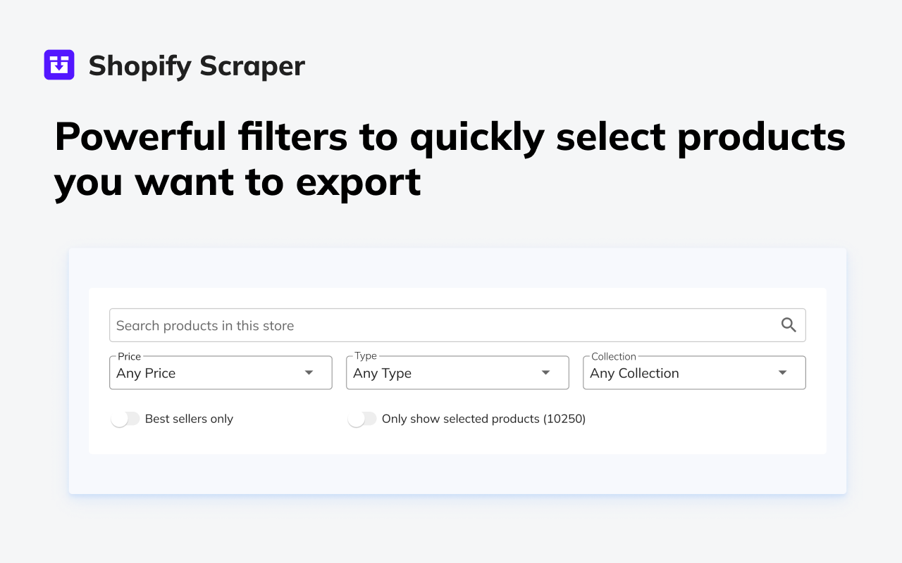 Shopify Scraper & Downloader by SimplyTrends截图4