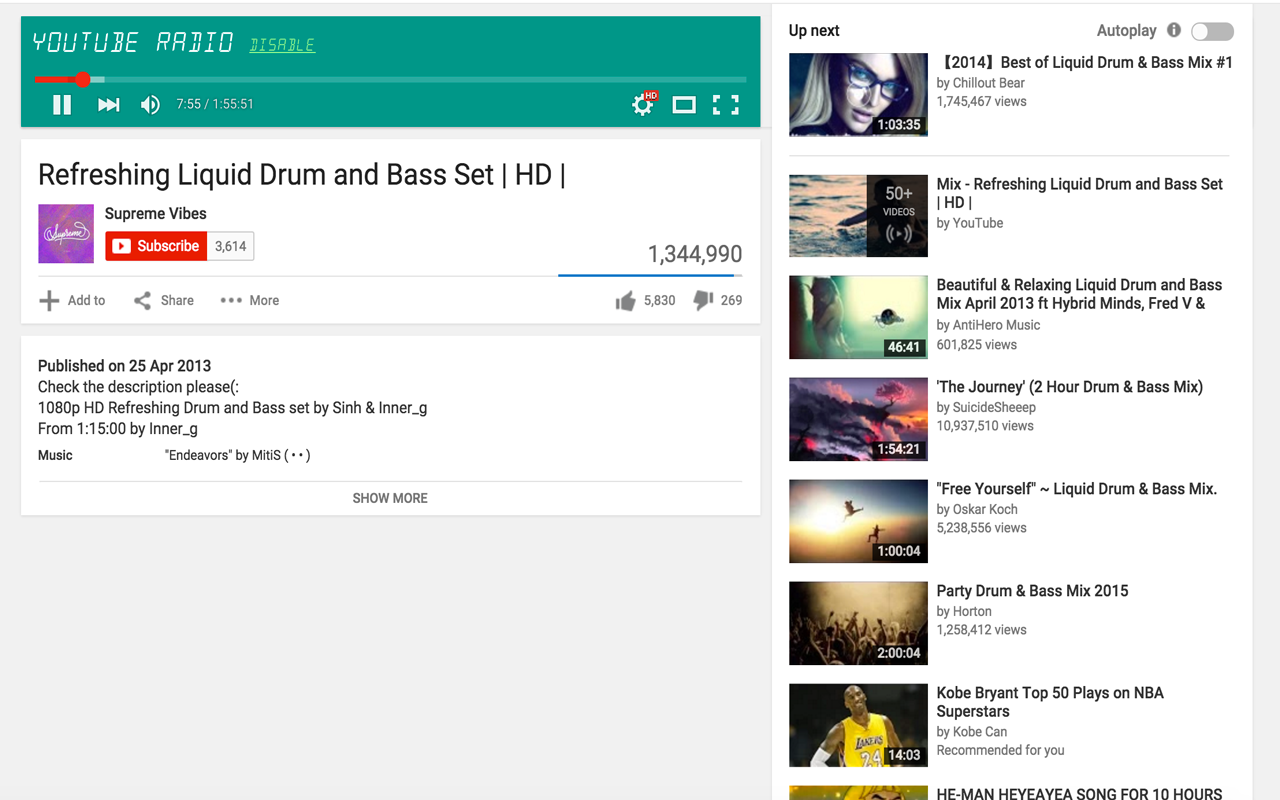 Youtube Radio截图2