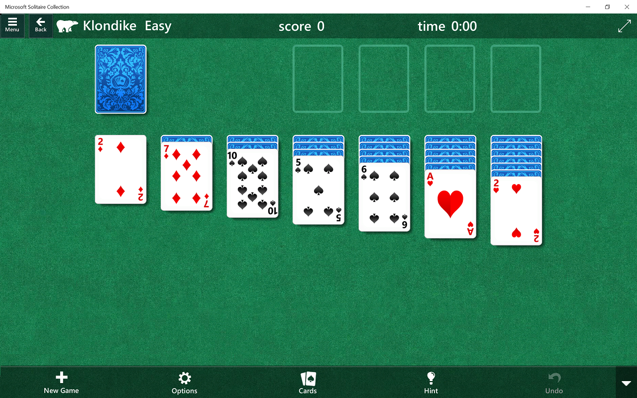 具有搜索功能的 Microsoft Solitaire Collection截图1