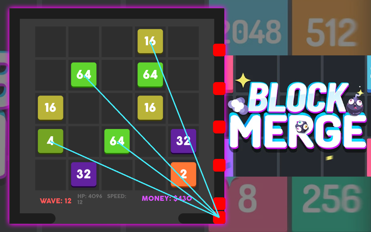 Block Merge & Defense截图2