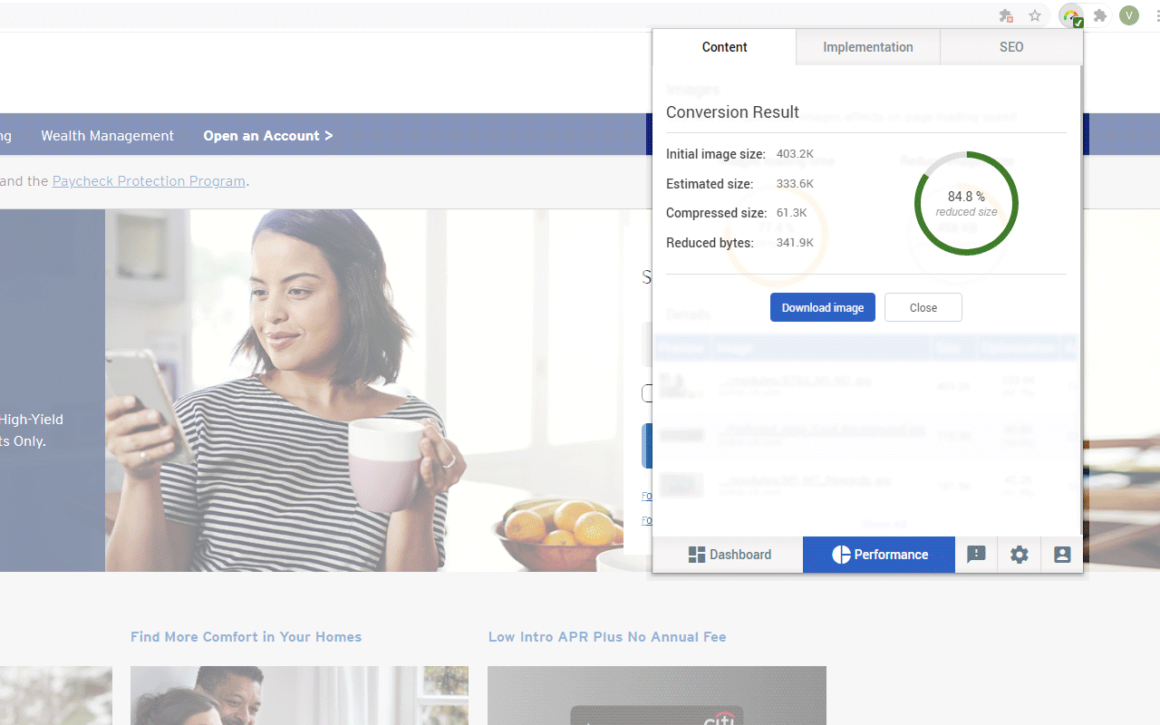 PageOptimus - website speed optimizer截图2