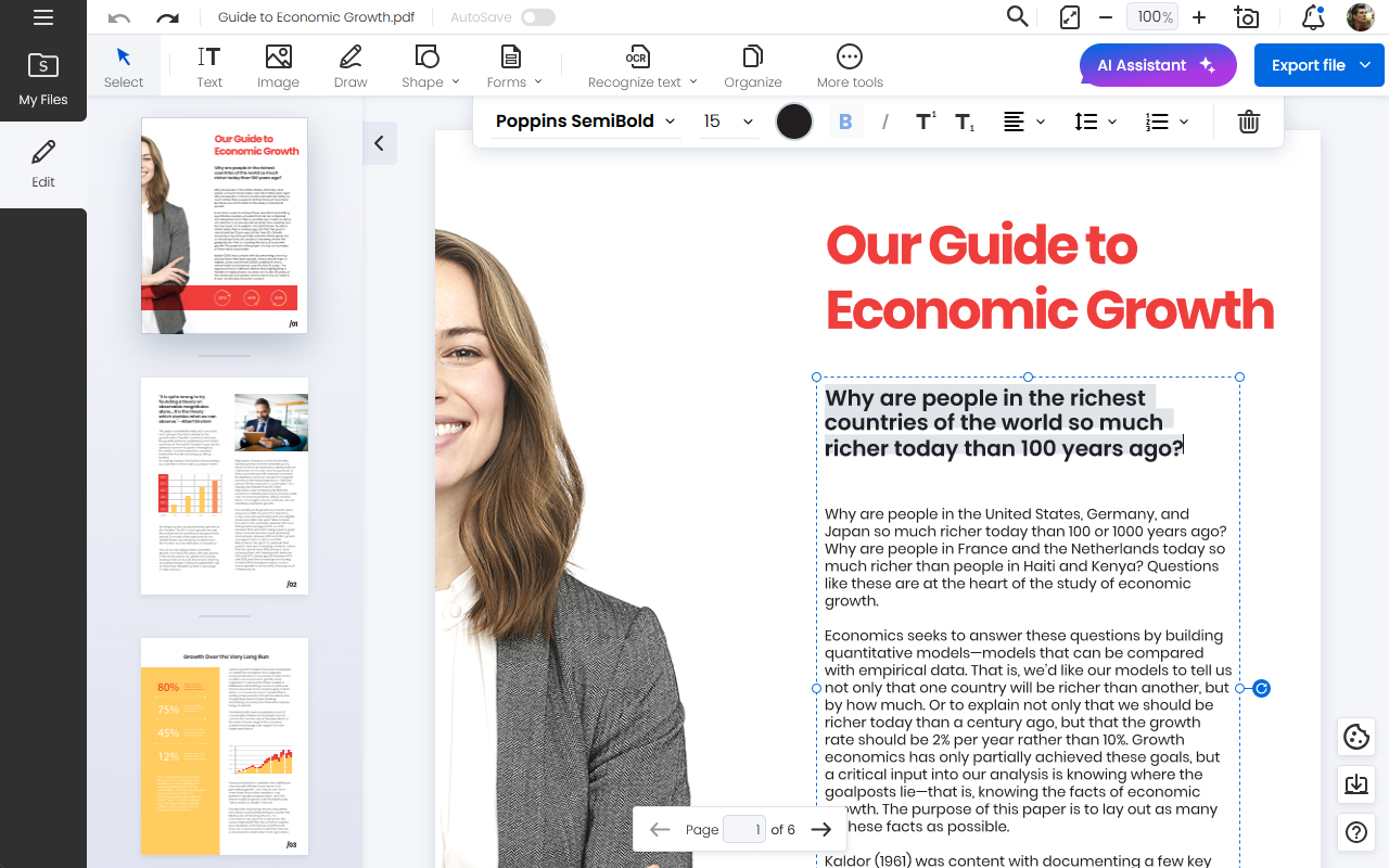 Soda PDF Viewer: Edit, Convert, Compress PDF files截图3