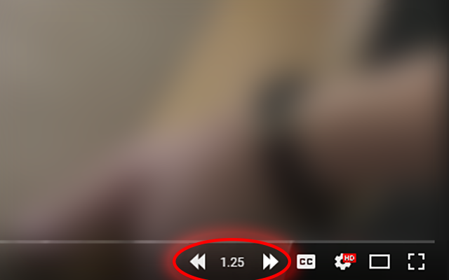 YouTube Player Speed Controls截图1
