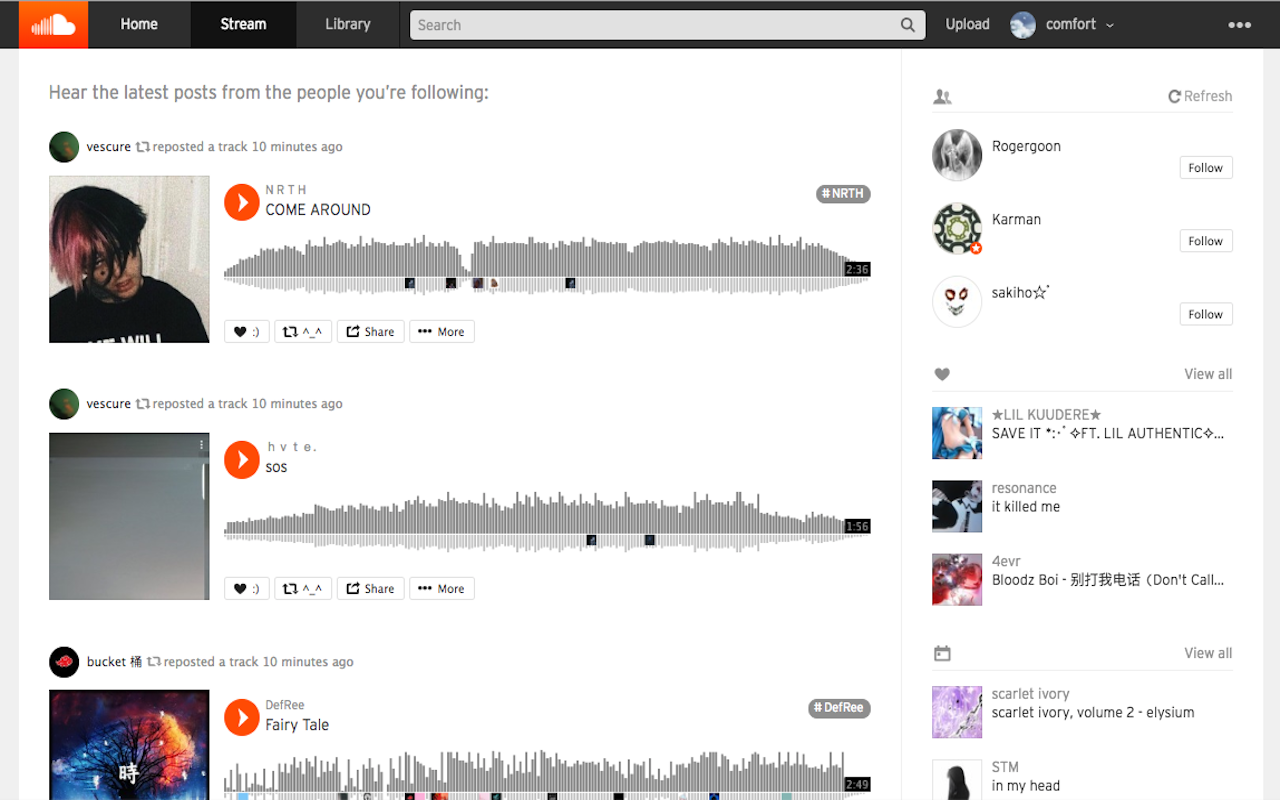No Stat Soundcloud截图3