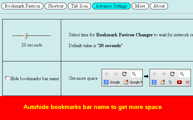 Bookmark Favicon Changer截图5
