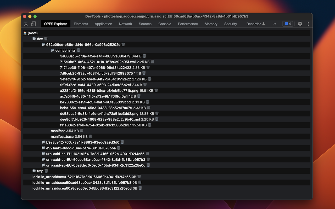 OPFS Explorer截图1