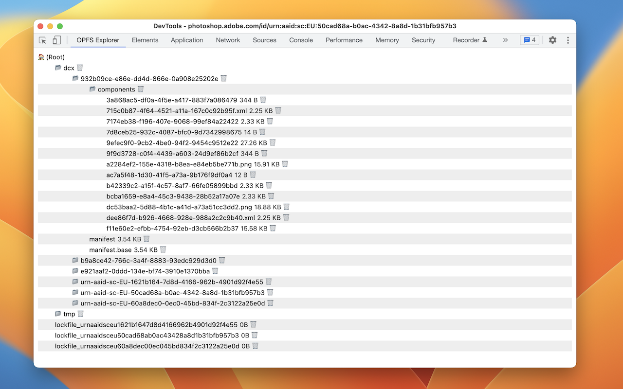 OPFS Explorer截图2