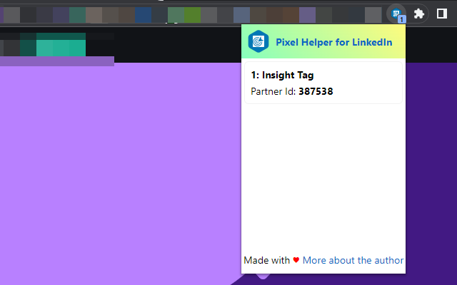 Pixel Helper for LinkedIn截图1