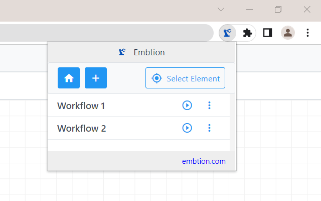 Embtion - Web Browser Automation截图1