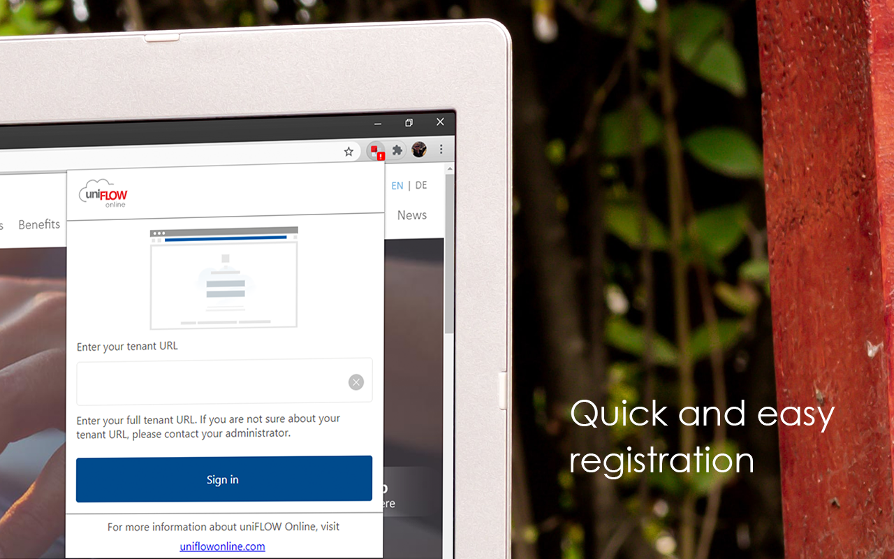 uniFLOW Online截图2