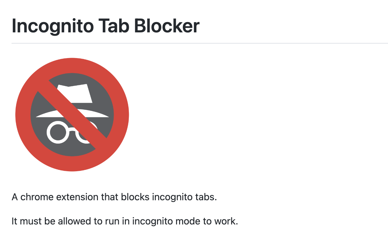Incognito Blocker截图2
