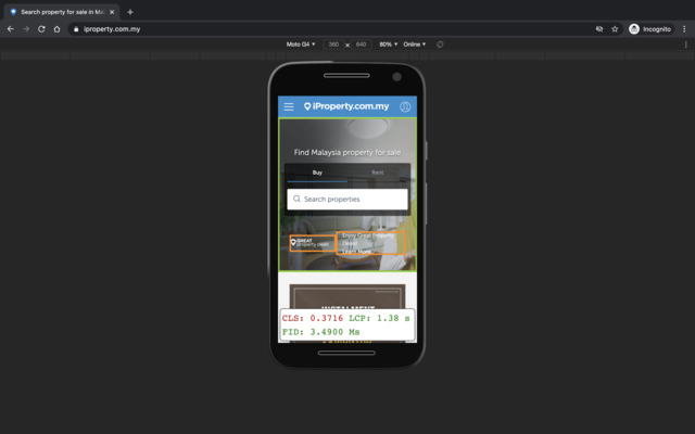 Core Web Vitals截图2
