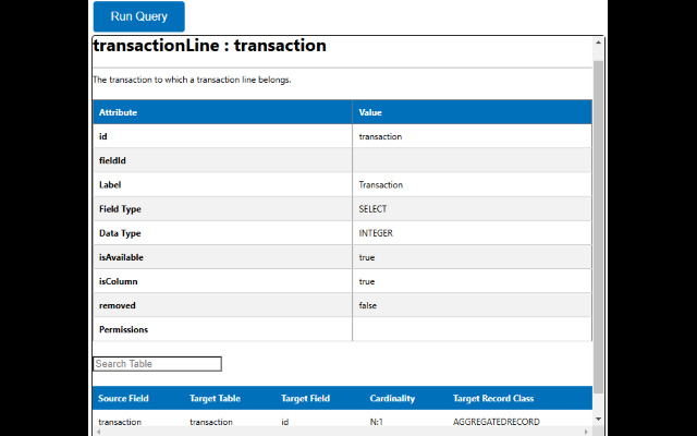 NetSuite Query Tool截图3