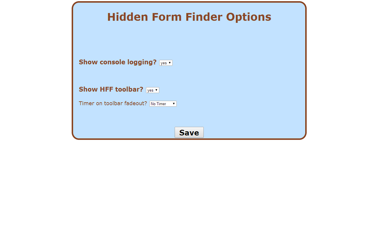 Hidden Form Finder截图4