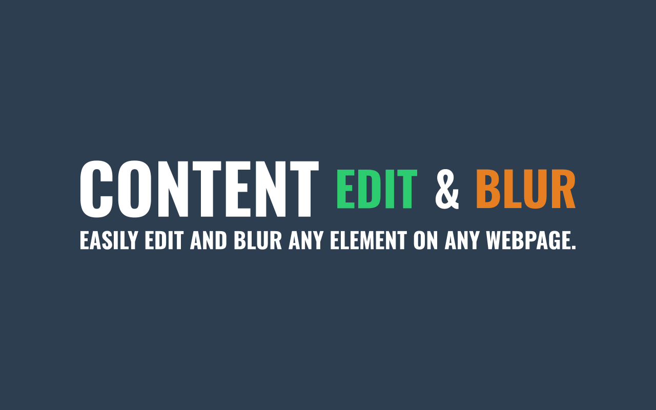 Content Edit & Blur截图3