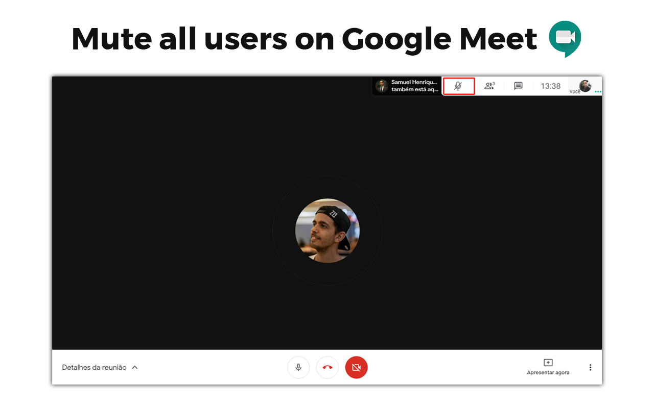 Mute All on Meet截图2