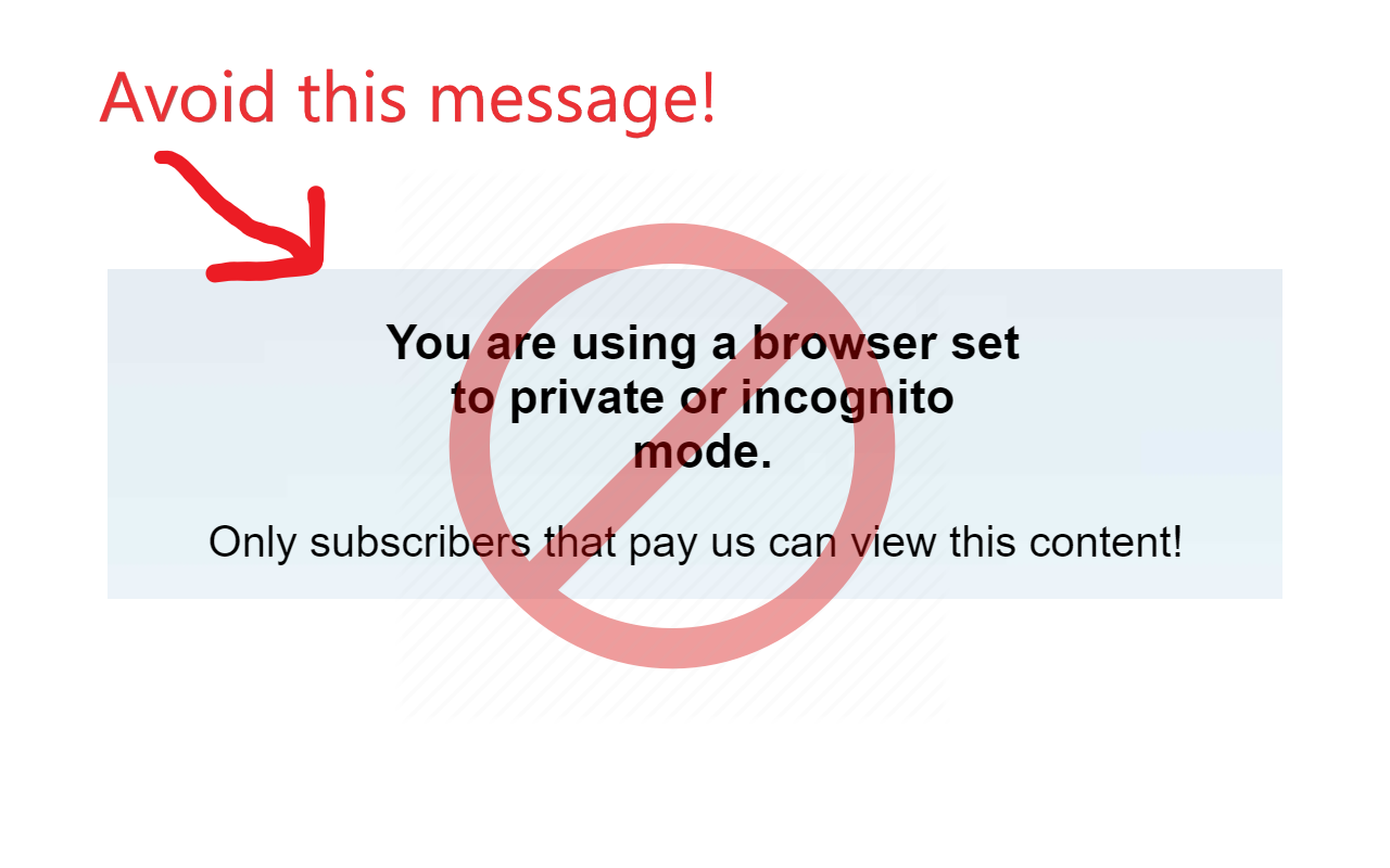 Hide Incognito Mode截图1