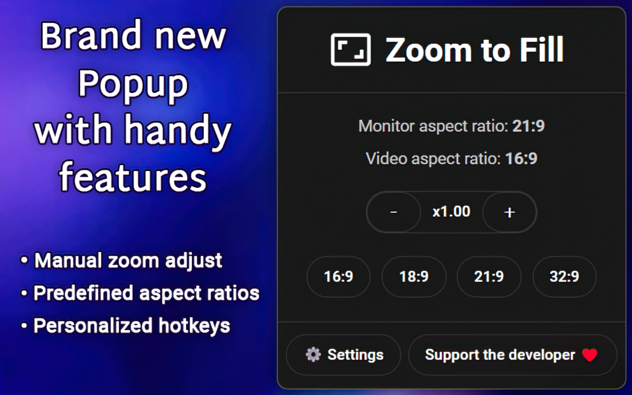 Zoom to Fill - Ultrawide Video截图2