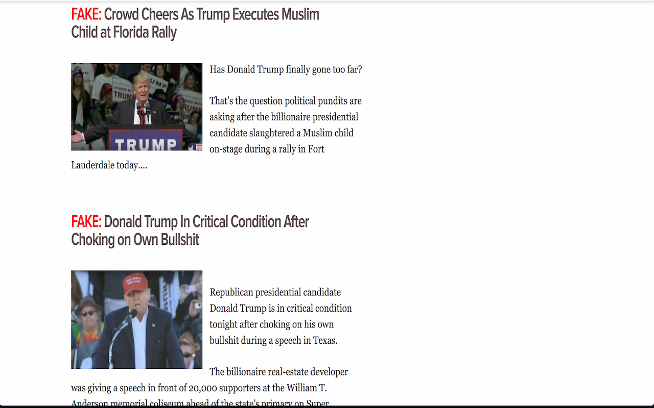 Fake news detector截图2