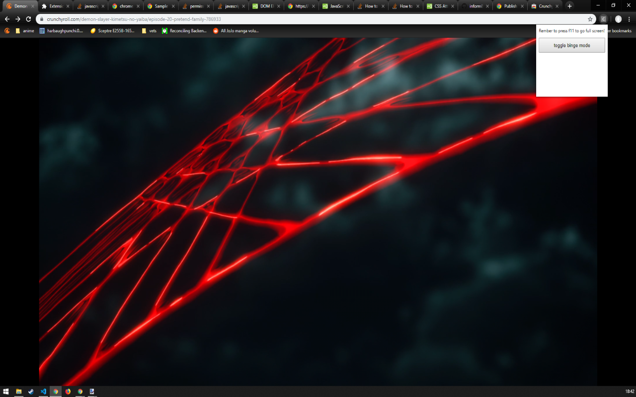 Crunchyroll Full Screen, All The Time截图1