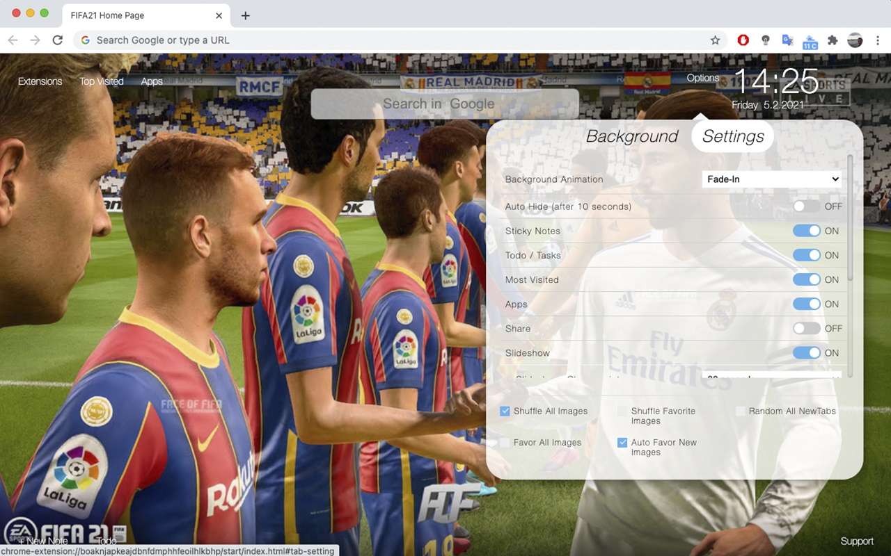FIFA22 Home Page截图1