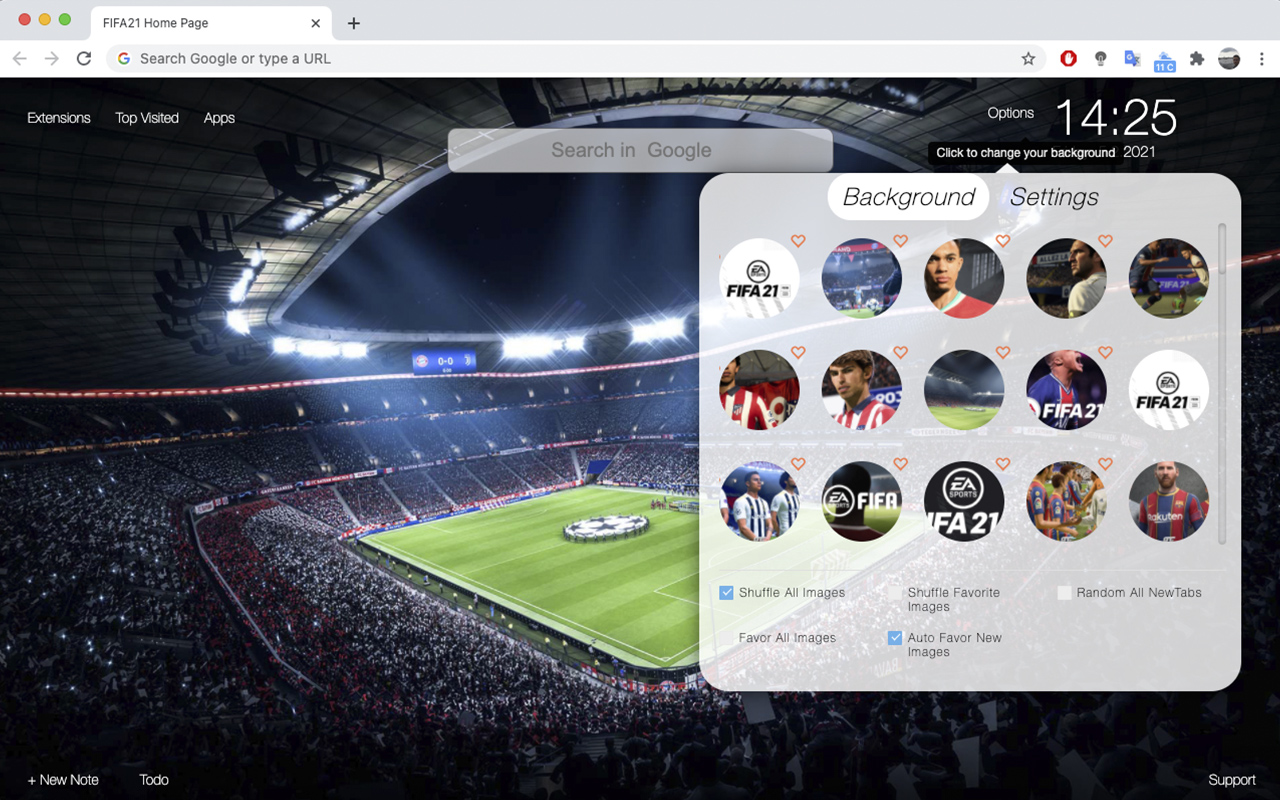 FIFA22 Home Page截图2