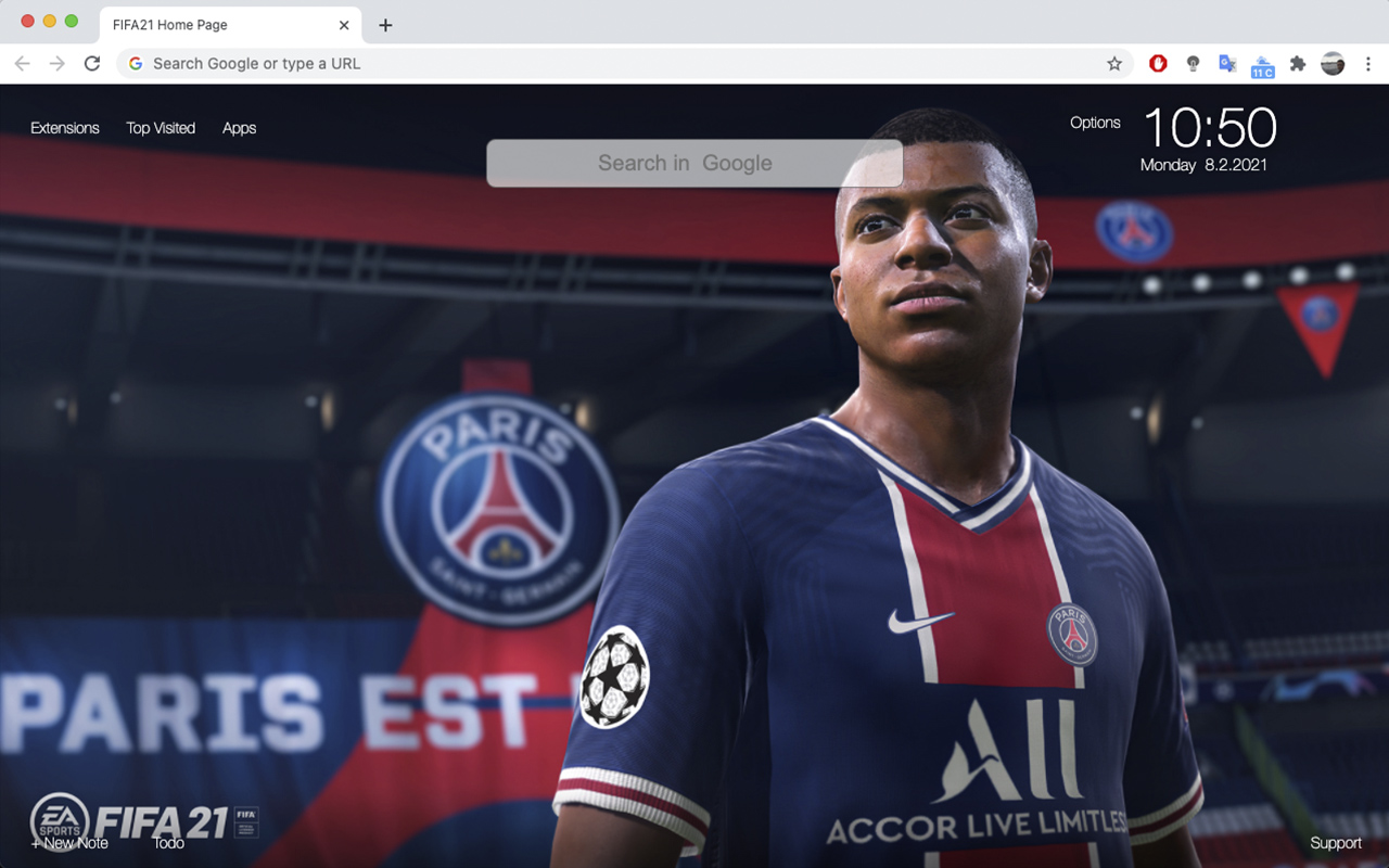 FIFA22 Home Page截图3