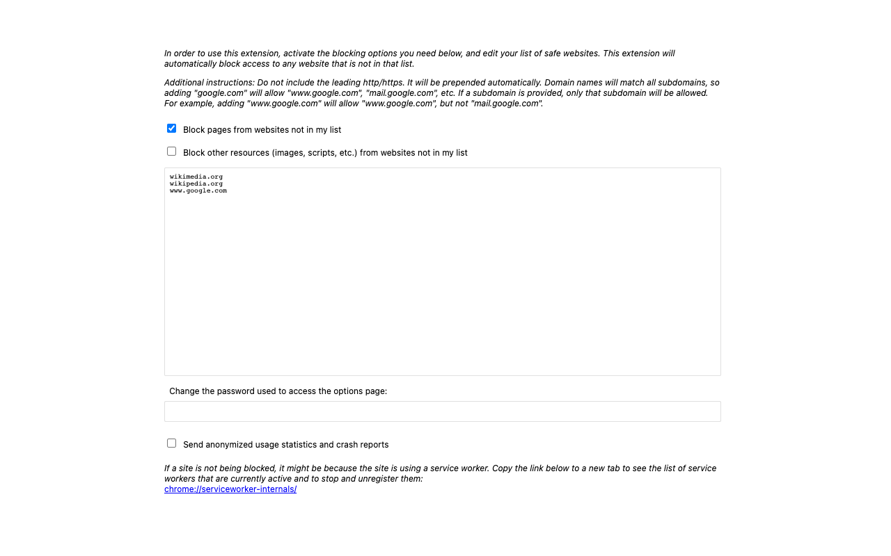 YAM Allowlist Manager截图1