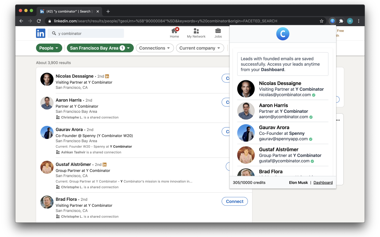 Email Finder by ColdLead.io截图3