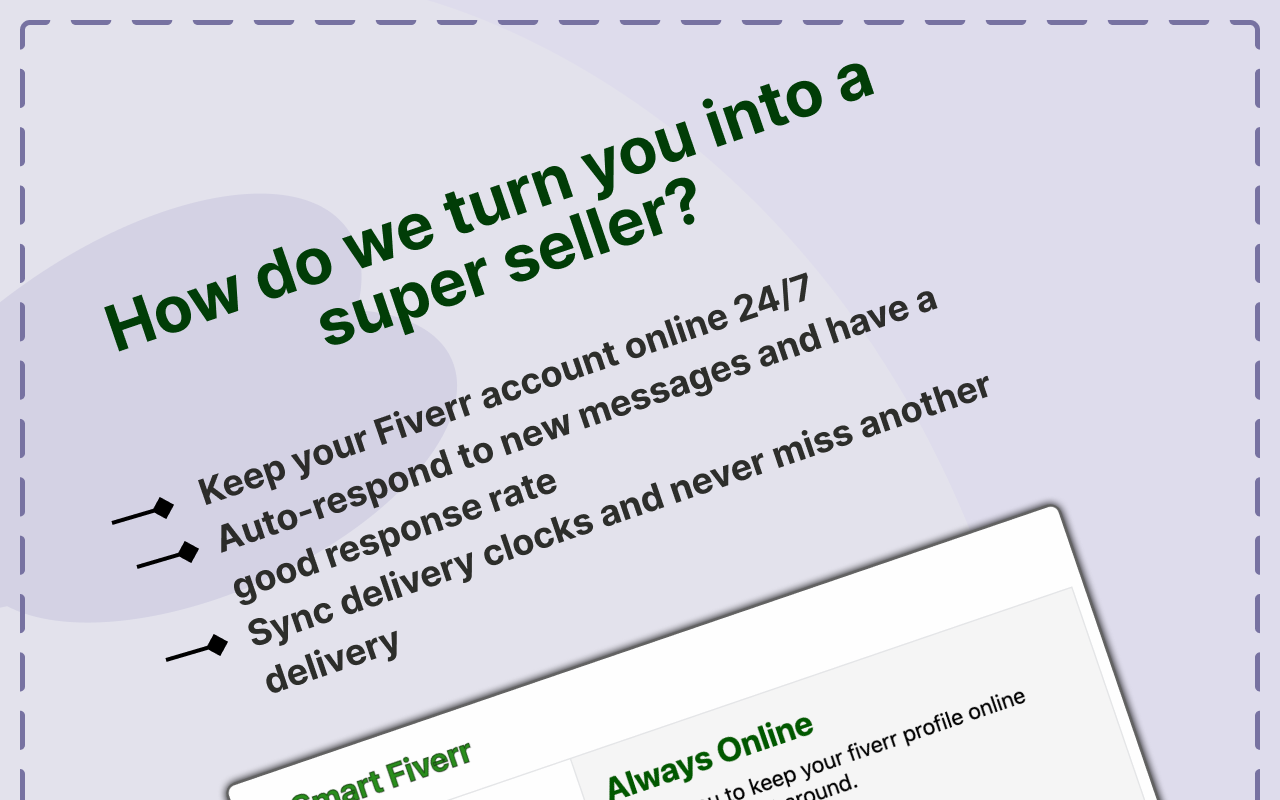 Smart Fiverr: Improve your fiverr seller account截图1