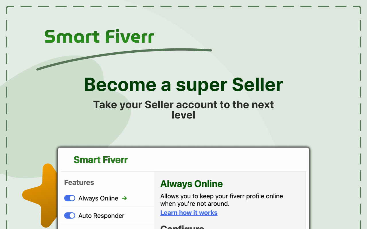 Smart Fiverr: Improve your fiverr seller account截图4